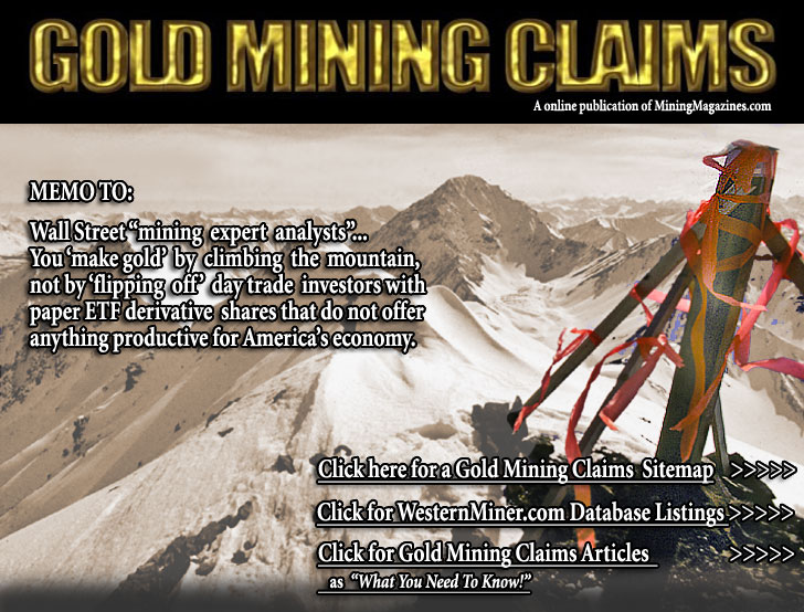 Gold Mining Claims